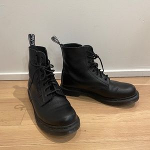 Dr. Martens Pascal Combat Boots with zipper